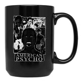 American Psycho Not There Black Coffee Mug, Gift Coffee Mug