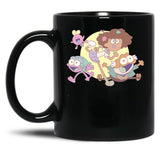 Amphibia - Plantar Family (Credits) Black Coffee Mug, Gift Coffee Mug