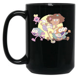 Amphibia - Plantar Family (Credits) Black Coffee Mug, Gift Coffee Mug - Black