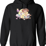 Amphibia - Plantar Family (Credits) Graphic Pullover Hoodie - Black