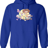 Amphibia - Plantar Family (Credits) Graphic Pullover Hoodie - Blue