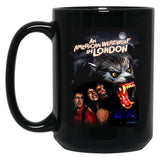 An American Werewolf In London Black Coffee Mug, Gift Coffee Mug - Black