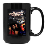 An American Werewolf In London Black Coffee Mug, Gift Coffee Mug