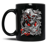 Angel Dust Demon Design - Hazbin Hotel Essential Black Coffee Mug, Gift Coffee Mug