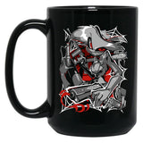 Angel Dust Demon Design - Hazbin Hotel Essential Black Coffee Mug, Gift Coffee Mug - Black