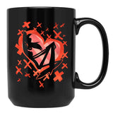 Angel Dust Valentines Day - Hazbin Hotel Premium Black Coffee Mug, Gift Coffee Mug