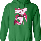 Angel Dust - Yes Daddy Classic Graphic Pullover Hoodie - Green