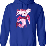 Angel Dust - Yes Daddy Classic Graphic Pullover Hoodie - Blue