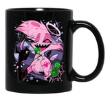 Angel Dusts Tricks and Treats Essential Black Coffee Mug, Gift Coffee Mug - Black
