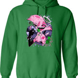 Angel Dusts Tricks and Treats Essential Graphic Pullover Hoodie - Green