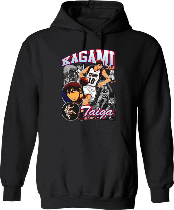 Anime Bootleg Vintage - Kagami Taiga Hoodie - Black