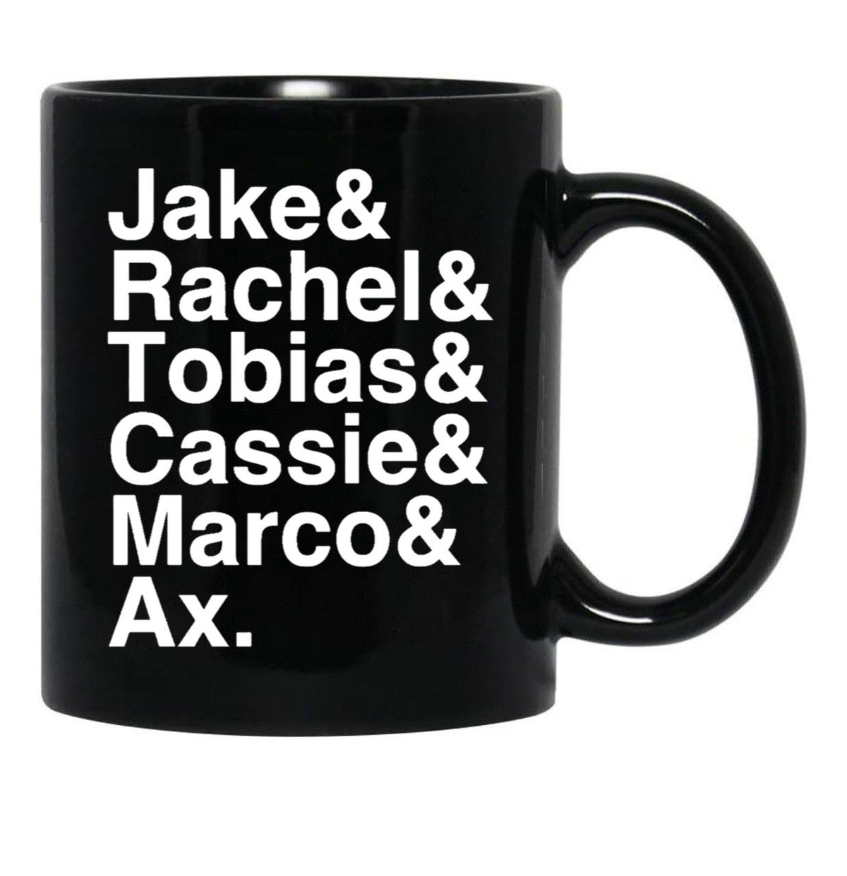 Animorphs Lineup List Coffee Mug Black Coffee Mug, Gift Coffee Mug - Black