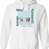 Annenmaykantereit Band Hoodie - Retro Graphic Pullover Hoodie for Men & Women - White
