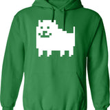 Annoying Dog - Undertale Graphic Pullover Hoodie - Green