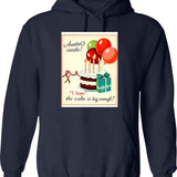 Another Candle Birthday Happy Christmas Weird Prank Meme Funny (1) Hoodie - Navy
