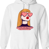 Another Fine Day Ruined By Responsibilities Funny Retro Pop Art Hoodie - White