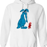 Ant And Aardvark Classic Hoodie - Retro Graphic Pullover Hoodie for Men & Women - White