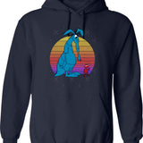 Ant And Aardvark Hoodie - Retro Graphic Pullover Hoodie for Men & Women - Navy