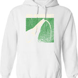 Ant-based Diet Anteater Hoodie - Retro Graphic Pullover Hoodie for Men & Women - White