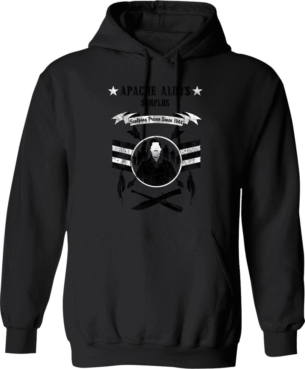 Apache Aldo's Surplus Store- Inglourious Basterds Hoodie - Black