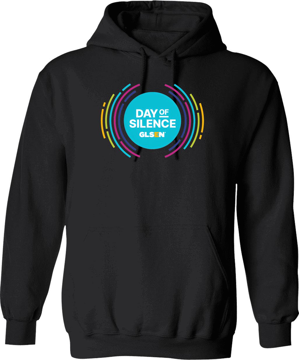 April 23rd National Day Of Silence Graphic Glsen Hoodie - Black