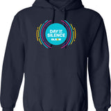 April 23rd National Day Of Silence Graphic Glsen Hoodie - Navy