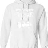 Arabian Grandfather Favorite People Call Gedo Hoodie - White