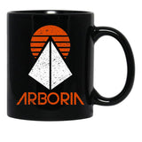 Arboria Institute (VintageDistressed) Classic Black Coffee Mug, Gift Coffee Mug - Black