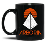 Arboria Institute (VintageDistressed) Classic Black Coffee Mug, Gift Coffee Mug