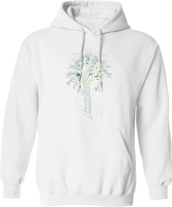 Arborist Tree Climber Vintage Trimmer Art Hoodie - White