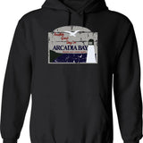 Arcadia Bay Hoodie - Retro Graphic Pullover Hoodie for Men & Women - Black