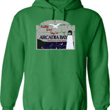 Arcadia Bay Hoodie - Retro Graphic Pullover Hoodie for Men & Women - Green