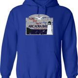 Arcadia Bay Hoodie - Retro Graphic Pullover Hoodie for Men & Women - Blue