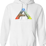 Ark Survival Evolved ( Black ) Hoodie - White