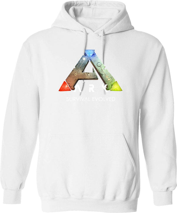 Ark Survival Evolved ( Black ) Hoodie - White