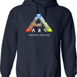 Ark Survival Evolved ( Black ) Hoodie - Navy