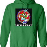 Art Little Feat Women Men Hoodie - Retro Graphic Pullover Hoodie for Men & Women - Green
