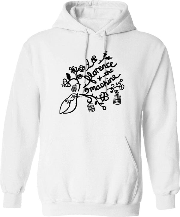 Art Logo Funny Hoodie - Sarcastic Humor Graphic Hoodie - White