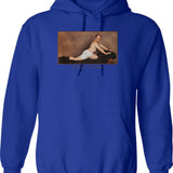 Art Of Seduction Hoodie - Retro Graphic Pullover Hoodie for Men & Women - Blue