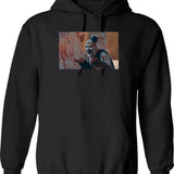 Art The Clown Making A Mess - Terrifier Graphic Pullover Hoodie - Black