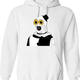 Art The Clown - Terrifier Classic Classic Graphic Pullover Hoodie - White