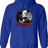 Art The Clown Terrifier Classic Graphic Pullover Hoodie - Blue
