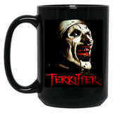 Art The Clown Terrifier (2) Black Coffee Mug, Gift Coffee Mug - Black