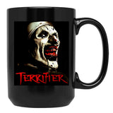 Art The Clown Terrifier (2) Black Coffee Mug, Gift Coffee Mug