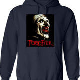 Art The Clown Terrifier (2) Graphic Pullover Hoodie - Navy