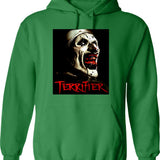 Art The Clown Terrifier (2) Graphic Pullover Hoodie - Green