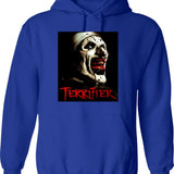 Art The Clown Terrifier (2) Graphic Pullover Hoodie - Blue