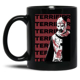 Art The Clown Terrifier (6)D Black Coffee Mug, Gift Coffee Mug