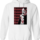 Art The Clown Terrifier (6) D Graphic Pullover Hoodie - White