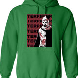 Art The Clown Terrifier (6) D Graphic Pullover Hoodie - Green